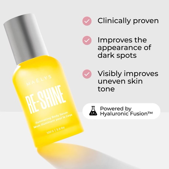 MAELYS Skincare Bundle: B-TIGHT Booty Mask & RE-SHINE Illuminating Body Serum - Picture 5 of 17